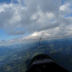 Flugwegposition um 15:55:11: Aufgenommen in der Nähe von Öblarn, 8960 Öblarn, Österreich in 2967 Meter
